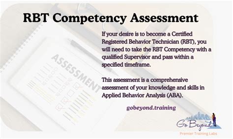 Rbt Competency Gobeyond Premier Training Labs