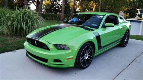 2013 Ford Mustang Boss 302 In Gotta Have It Green With Leguna Seca