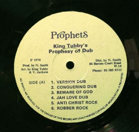 Compartilhando Reggae King Tubby Yabby You King Tubby King Tubby