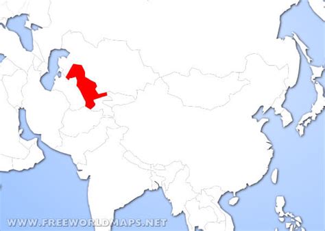 Where Is Uzbekistan Located On The World Map