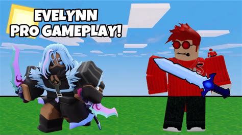 Evelynn Kit Pro Gameplay Roblox Bedwars Youtube