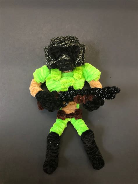 Doom Marine Inspired Figure - Etsy