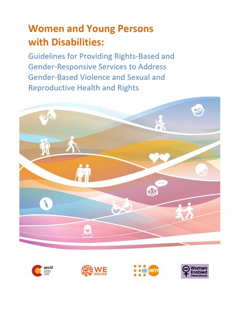 Women And Young Persons With Disabilities Guidelines For Providing