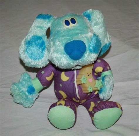 Fisher Blues Clues Dog 12" Bedtime Singing Light up Moon Plush 2004 Toy for sale online | eBay ...