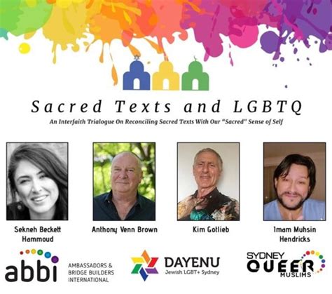 Christian Jewish And Islamic Sacred Texts And Lgbtq Abbi