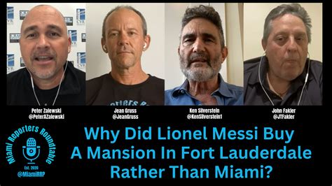 Why Did Lionel Messi Buy A Mansion In Fort Lauderdale Rather Than Miami ...