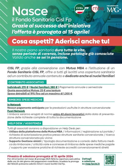 102 NASCE IL FONDO SANITARIO CISL FP GRAZIE AL SUCCESSO DELL