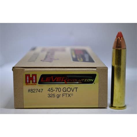 Hornady 45 70 Government 325gr Ftx Leverevolution 20 Rnd 59 99 Gun