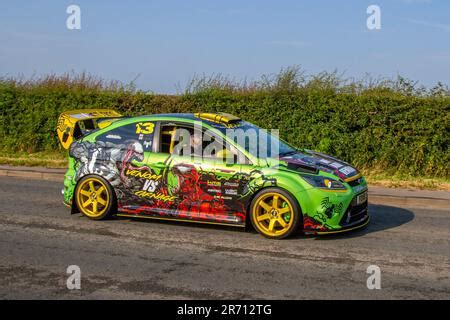 Venom Versus Carnage Green Wrapped Ford Focus Rs Customised