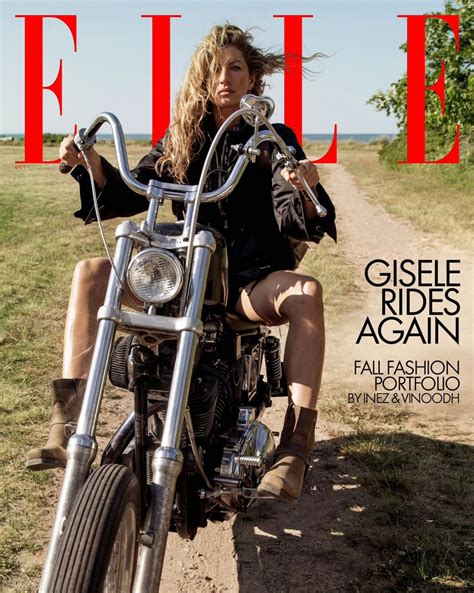 Gisele B Ndchen Elle Us October Issue Celebmafia