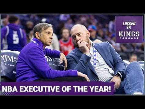 Sacramento Kings Gm Monte Mcnair Wins Nba Basketball Executive Of The