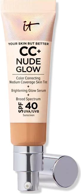IT Cosmetics CC Nude Glow Lightweight Foundation Glow Serum SPF Neutral Tan Pris