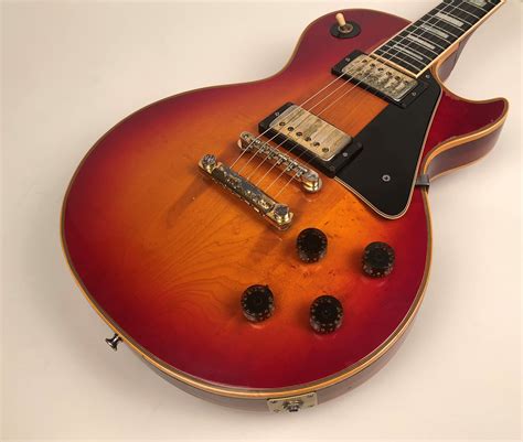 Gibson Les Paul Custom 1972 Cherry Sunburst Guitar For Sale Guitars West