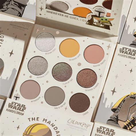 Paleta De Sombras The Mandalorian Colourpop Central Makeup