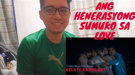 Vlog Ang Henerasyong Sumuko Sa Love Trailer Reaction Video