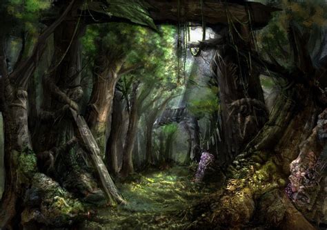 Fantasy Forest Wallpapers - Wallpaper Cave