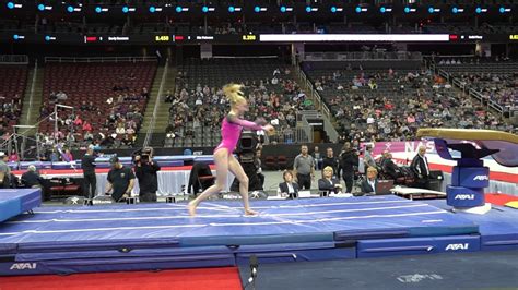 Carly Bauman Vault 2017 Nastia Liukin Cup Youtube