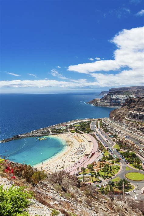 Gran Canaria Zoals Het Hoort Met Uitzicht Op Het Mooiste Strand V A