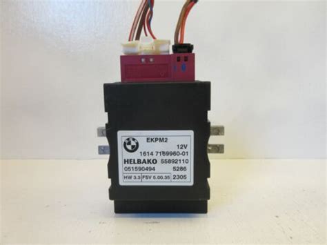 Bmw E Fuel Pump Relay Oem Ebay