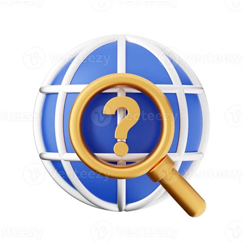 3d Frequently Asked Questions Icon Illustration Render 22358304 Png