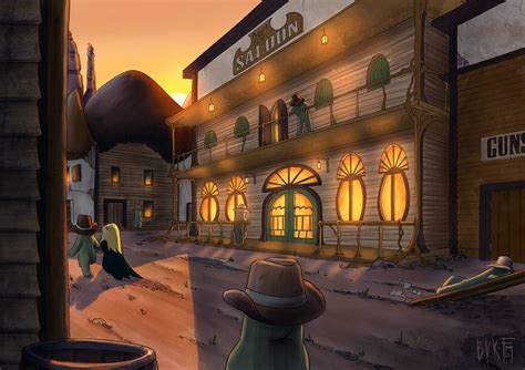 Western saloon by SirBarac on DeviantArt