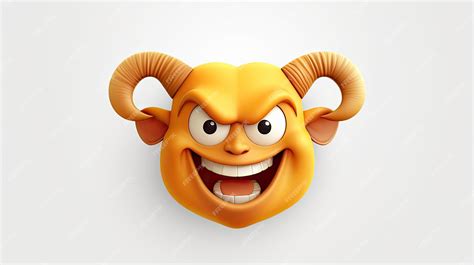 Premium Photo Smiling Face With Horns Emoji