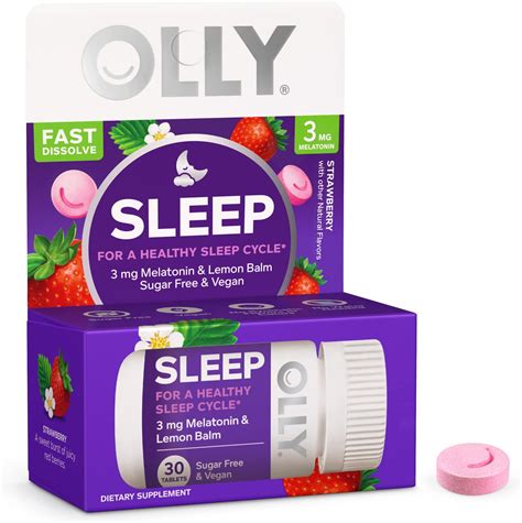 Amazon Olly Blackberry Zen Restful Sleep Gummy Ct Health