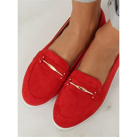 Womens Loafers Red Bj600 E25 Red Loafers For Women Moccasins Women