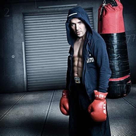 Фото Боксер на тренировке