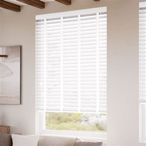 White Wooden Blinds 2go™, Shop Easy Clean White Wooden Blinds