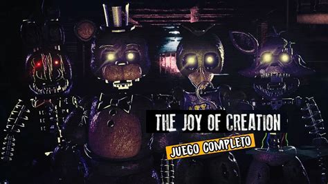 The Joy Of Creation Story Mode Emoci N Y Terror En Un Juego De Terror