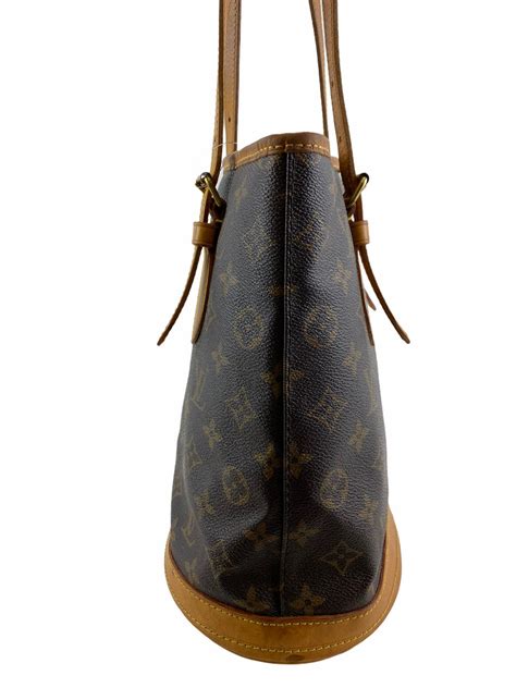 Louis Vuitton Brown Canvas Monogram Bucket Bag Siopaella Designer