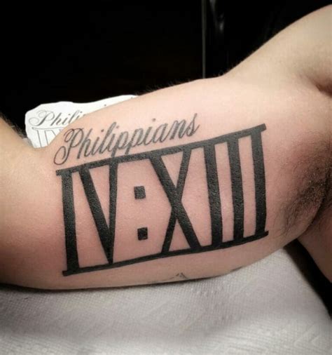 101 Best Philippians 4 13 Tattoo Ideas You Have To See To Believe