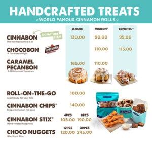 Cinnabon Menu Prices Philippines 2025 Updated All About Philippines