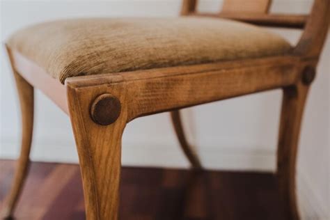 Premium Photo Closeup Shot Of A Wooden Chair Design Details