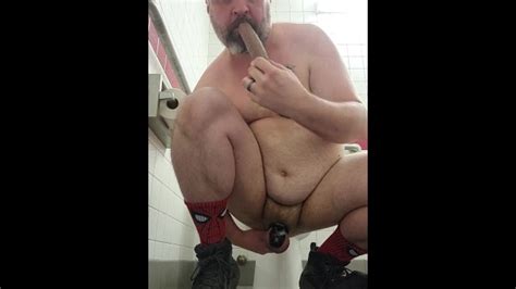 Cage Check And Anal Training In Public Bathroom Pornhub