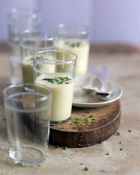 Cold Potato Leek Soup Recipe Martha Stewart