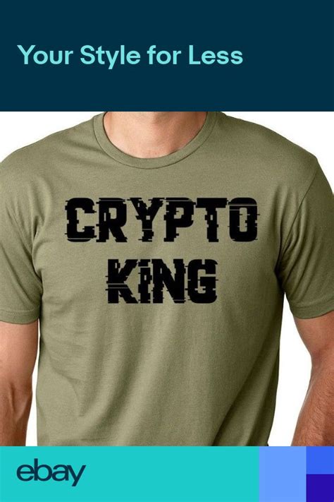 Crypto King T Shirt Currency Mining Bitcoin Ethereum Btc Ltc Eth Unisex