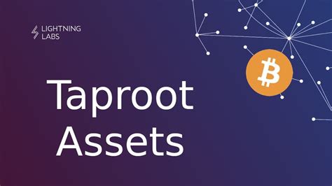 Taproot Assets A New Protocol For Multi Asset Bitcoin And Lightning