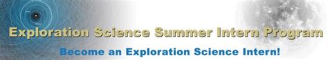 Applications Now Being Accepted For The Exploration Science Summer