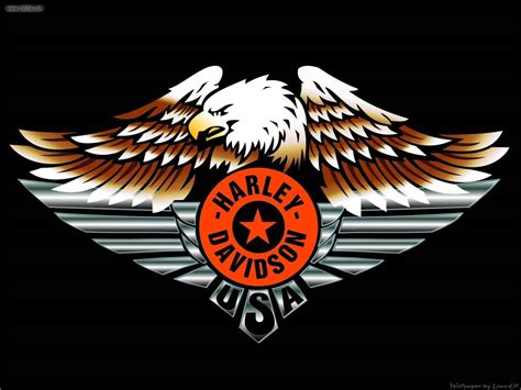 Baixe Papéis de Parede de Logotipo Da Harley Davidson Grátis 100