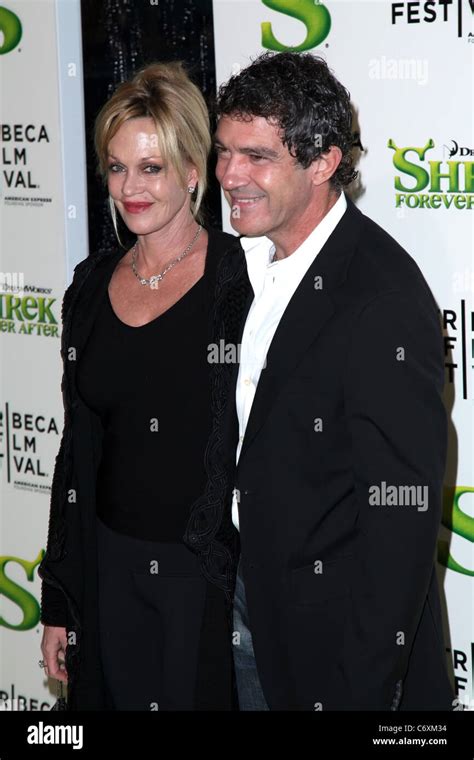 Melanie Griffith and Antonio Banderas Premiere of 'Shrek Forever After ...