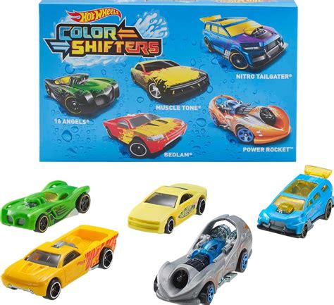 Hot Wheels 5 Car Pack Color Changing Toy Cars Use Warm and Ice Cold ...