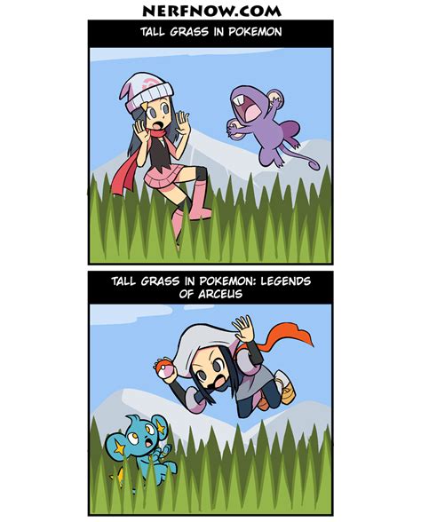 Tall Grass Pok Mon Legends Arceus Know Your Meme