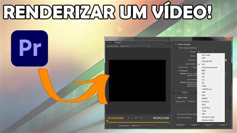 COMO EXPORTAR OU RENDERIZAR UM VÍDEO NO PREMIERE PRO YouTube