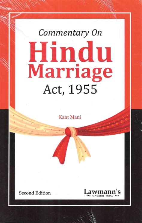 Commentary On Hindu Marriage Act 1955