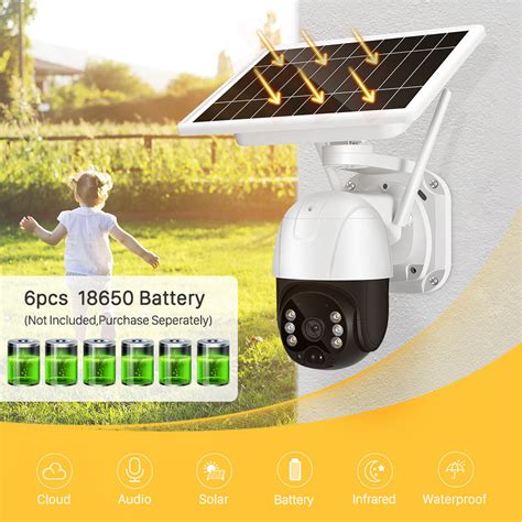 Solar Motion Sensor Recording Camera