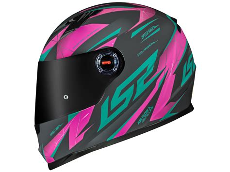 Capacete Moto Fechado Ls Ff Feminino Manolo Motos