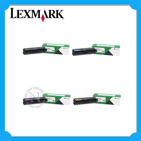 Lexmark BK C M Y High Yield Toner Set C3326dw MC3326adwe C333HK0 C0