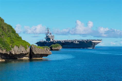 USS Ronald Reagan Visits Naval Base Guam for Safe Haven Liberty > U.S ...